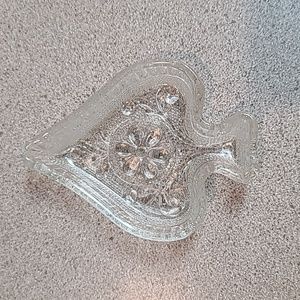 Vintage Indiana Glass Spade dish